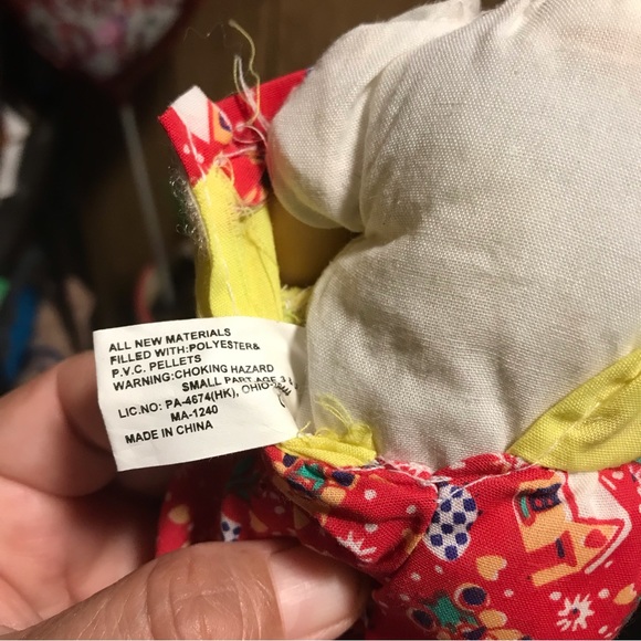 VINTAGE 1990’S WAY OUT TOYS DOLL 9”-FRECKLES TWO TEETH EXPRESSIONS DOLL - Picture 6 of 8